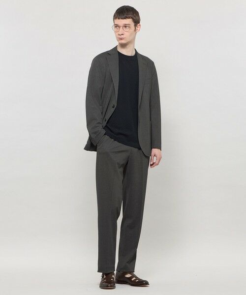 MACKINTOSH LONDON(MENS) / マッキントッシュ ロンドン 　メンズ ノーカラージャケット | 【BREASY JACKET】【ICE JET】セットアップジャケット | 詳細1