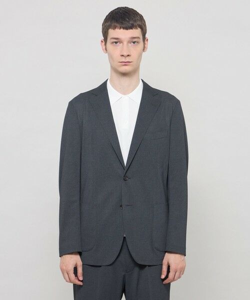 MACKINTOSH LONDON(MENS) / マッキントッシュ ロンドン 　メンズ ノーカラージャケット | 【BREASY JACKET】【ICE JET】セットアップジャケット | 詳細3