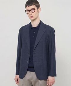 MACKINTOSH LONDON(MENS) / マッキントッシュ ロンドン 　メンズ ノーカラージャケット | 【FLEX JERSEY】ブライトンジャケット