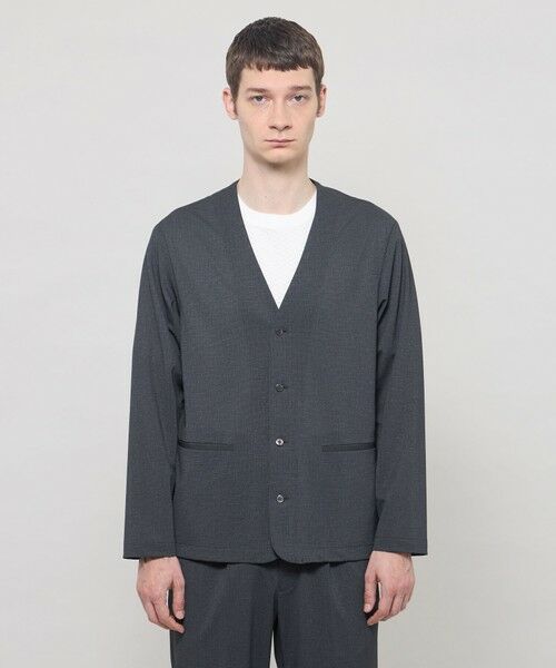 MACKINTOSH LONDON(MENS) / マッキントッシュ ロンドン 　メンズ ブルゾン | 【ICE JET】セットアップノーカラージャケット | 詳細3