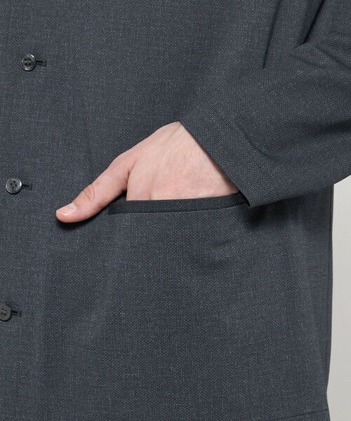 MACKINTOSH LONDON(MENS) / マッキントッシュ ロンドン 　メンズ ブルゾン | 【ICE JET】セットアップノーカラージャケット | 詳細6