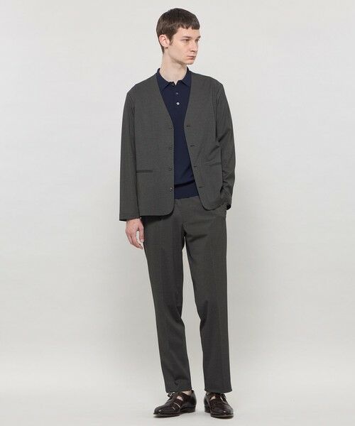 MACKINTOSH LONDON(MENS) / マッキントッシュ ロンドン 　メンズ ブルゾン | 【ICE JET】セットアップノーカラージャケット | 詳細1