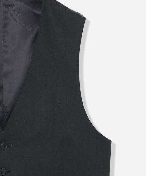 MACKINTOSH LONDON(MENS) / マッキントッシュ ロンドン 　メンズ ダウンジャケット・ベスト | 【NEW BRIDGE】【VITALE BARBERIS CANONICO/ヴィターレ・バルベリス・カノニコ】ツイルウエストコート | 詳細3