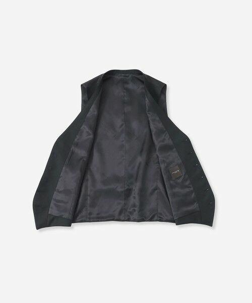 MACKINTOSH LONDON(MENS) / マッキントッシュ ロンドン 　メンズ ダウンジャケット・ベスト | 【NEW BRIDGE】【VITALE BARBERIS CANONICO/ヴィターレ・バルベリス・カノニコ】ツイルウエストコート | 詳細7