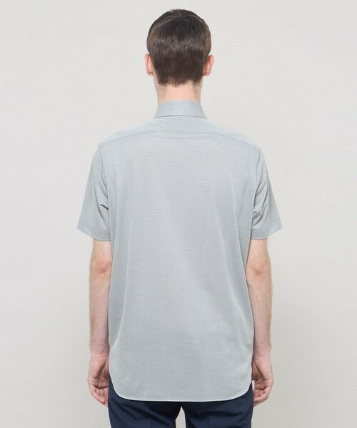 MACKINTOSH LONDON(MENS) / マッキントッシュ ロンドン 　メンズ シャツ・ブラウス | 【FLEX JERSEY】ハイツイストジャージー半袖ワンピースカラーシャツ | 詳細7