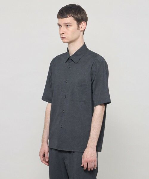MACKINTOSH LONDON(MENS) / マッキントッシュ ロンドン 　メンズ シャツ・ブラウス | 【ICE JET】セットアップ半袖オーバーシャツ | 詳細4