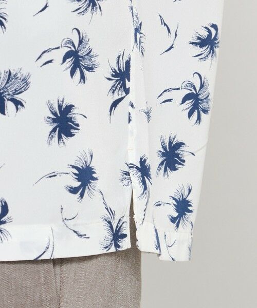 MACKINTOSH LONDON(MENS) / マッキントッシュ ロンドン 　メンズ シャツ・ブラウス | 【WEB・一部店舗限定】プラムツリープリント半袖オープンカラーシャツ | 詳細8