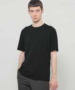 MACKINTOSH LONDON(MENS) / マッキントッシュ ロンドン 　メンズ カットソー | シャーリングジャカードTシャツ
