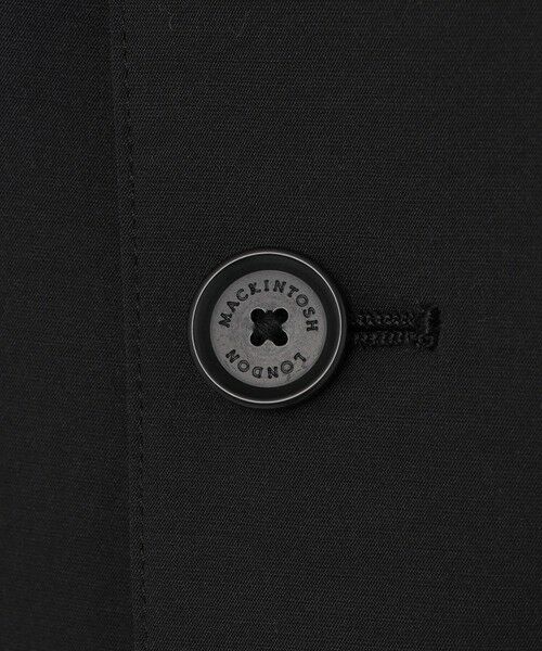 MACKINTOSH LONDON(MENS) / マッキントッシュ ロンドン 　メンズ ノーカラージャケット | 【BREASY JACKET】ナイロンストレッチセットアップジャケット | 詳細6
