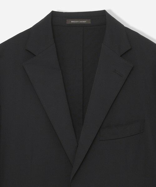 MACKINTOSH LONDON(MENS) / マッキントッシュ ロンドン 　メンズ ノーカラージャケット | 【BREASY JACKET】ナイロンストレッチセットアップジャケット | 詳細2