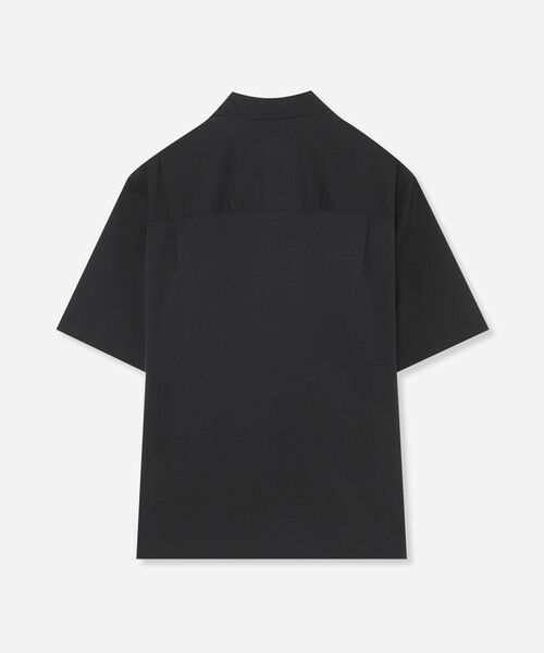 MACKINTOSH LONDON(MENS) / マッキントッシュ ロンドン 　メンズ シャツ・ブラウス | ナイロンストレッチ半袖オーバーシャツ | 詳細1