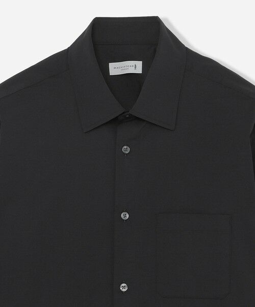 MACKINTOSH LONDON(MENS) / マッキントッシュ ロンドン 　メンズ シャツ・ブラウス | ナイロンストレッチ半袖オーバーシャツ | 詳細2