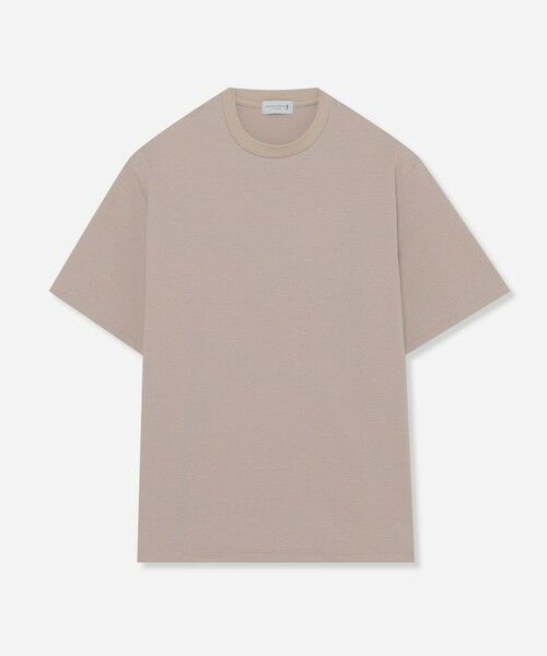 MACKINTOSH LONDON(MENS) / マッキントッシュ ロンドン 　メンズ カットソー | シアサッカーTシャツ（ベージュ6）