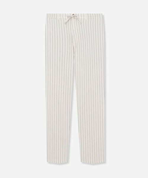MACKINTOSH LONDON(MENS) / マッキントッシュ ロンドン 　メンズ その他パンツ | リネンストレッチ  ストライプパンツ（オフホワイト）
