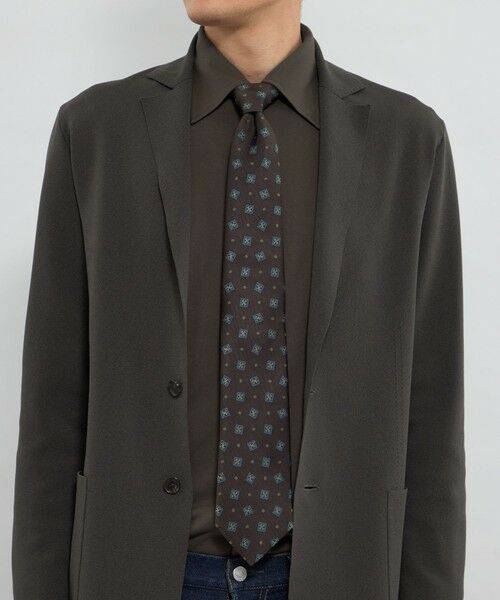 MACKINTOSH LONDON(MENS) / マッキントッシュ ロンドン 　メンズ ネクタイ | ツイル小紋ネクタイ | 詳細1