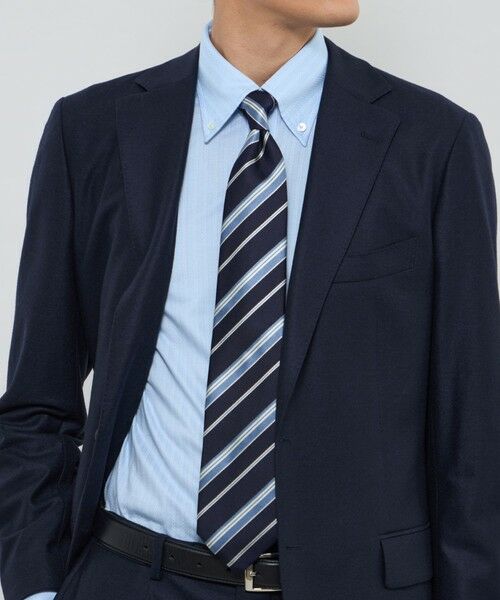 MACKINTOSH LONDON(MENS) / マッキントッシュ ロンドン 　メンズ ネクタイ | ツイルレジメンタルネクタイ | 詳細1