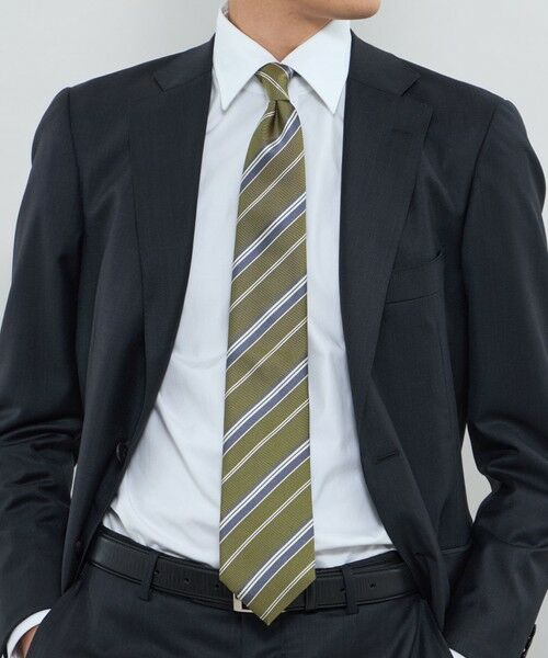 MACKINTOSH LONDON(MENS) / マッキントッシュ ロンドン 　メンズ ネクタイ | ツイルレジメンタルネクタイ | 詳細2