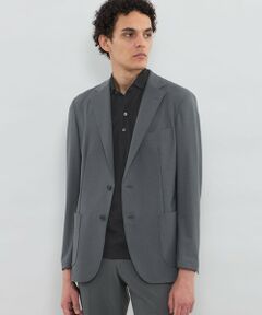 MACKINTOSH LONDON(MENS) / マッキントッシュ ロンドン 　メンズ ノーカラージャケット | 【BREASY JACKET】エアトゥールセットアップジャケット