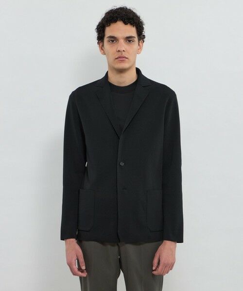 MACKINTOSH LONDON(MENS) / マッキントッシュ ロンドン 　メンズ ノーカラージャケット | ミラノリブニットジャケット | 詳細3