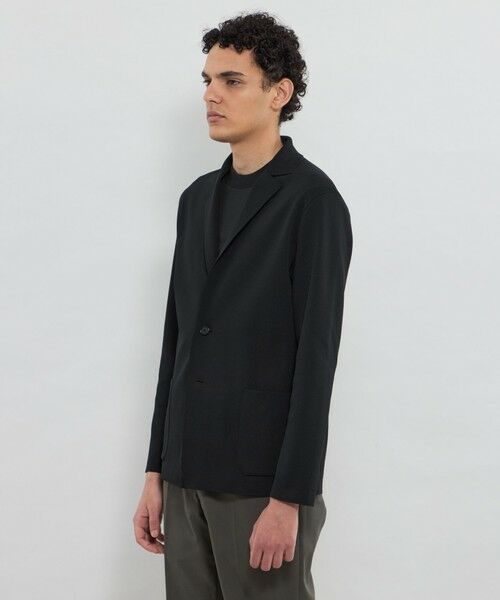 MACKINTOSH LONDON(MENS) / マッキントッシュ ロンドン 　メンズ ノーカラージャケット | ミラノリブニットジャケット | 詳細4