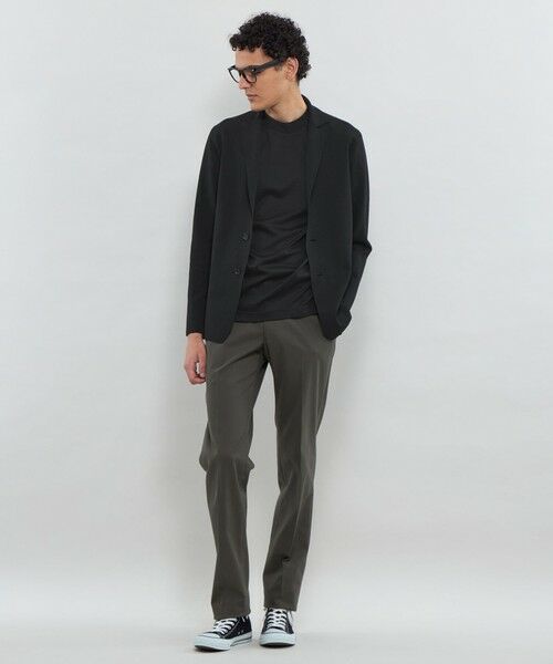MACKINTOSH LONDON(MENS) / マッキントッシュ ロンドン 　メンズ ノーカラージャケット | ミラノリブニットジャケット | 詳細1