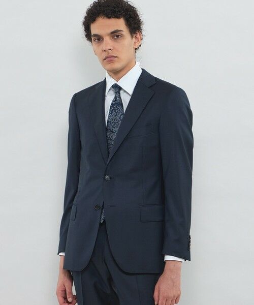 MACKINTOSH LONDON(MENS) / マッキントッシュ ロンドン メンズ セットアップ | 【NEW BRIDGE】【ZEGNA/ゼニア】ピンドットスーツ(ネイビー)