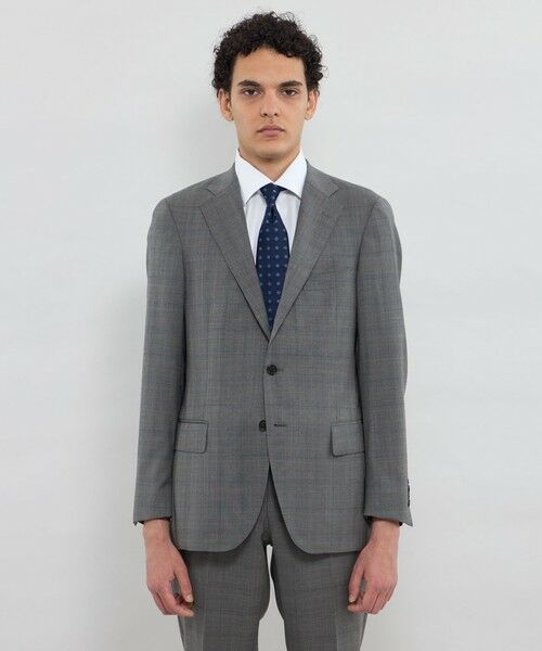 MACKINTOSH LONDON(MENS) / マッキントッシュ ロンドン メンズ セットアップ | 【NEW BRIDGE】【LoroPiana Fabric】グレンチェックスーツ | 詳細4
