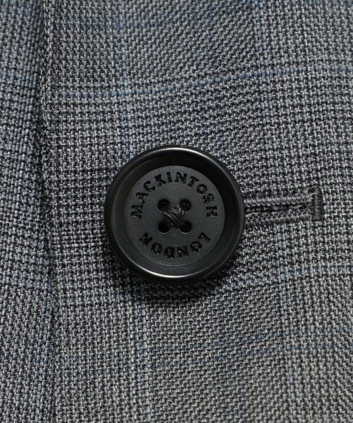 MACKINTOSH LONDON(MENS) / マッキントッシュ ロンドン メンズ セットアップ | 【NEW BRIDGE】【LoroPiana Fabric】グレンチェックスーツ | 詳細10