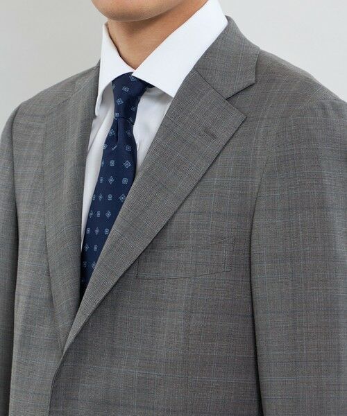 MACKINTOSH LONDON(MENS) / マッキントッシュ ロンドン メンズ セットアップ | 【NEW BRIDGE】【LoroPiana Fabric】グレンチェックスーツ | 詳細7