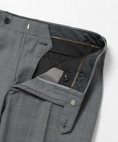 MACKINTOSH LONDON(MENS) / マッキントッシュ ロンドン メンズ セットアップ | 【NEW BRIDGE】【LoroPiana Fabric】グレンチェックスーツ | 詳細16