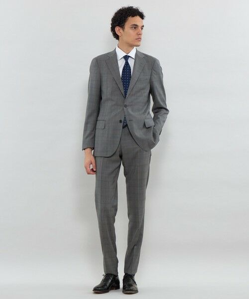 MACKINTOSH LONDON(MENS) / マッキントッシュ ロンドン メンズ セットアップ | 【NEW BRIDGE】【LoroPiana Fabric】グレンチェックスーツ | 詳細1