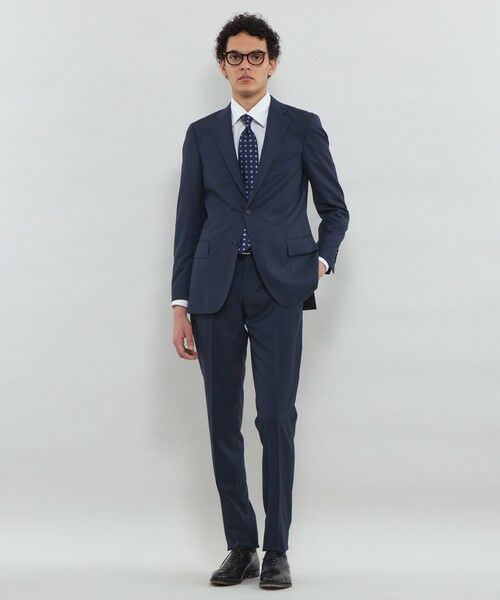 MACKINTOSH LONDON(MENS) / マッキントッシュ ロンドン メンズ セットアップ | 【NEW BRIDGE】【NEW BRIDGE】Super110's オリジナルツイルスーツ | 詳細1