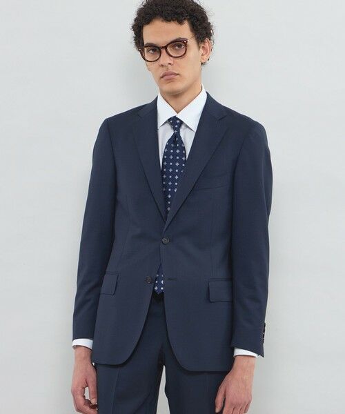 MACKINTOSH LONDON(MENS) / マッキントッシュ ロンドン メンズ セットアップ | 【NEW BRIDGE】【NEW BRIDGE】Super110's オリジナルツイルスーツ(ネイビー)