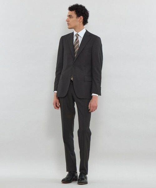 MACKINTOSH LONDON(MENS) / マッキントッシュ ロンドン メンズ セットアップ | 【NEW BRIDGE】【NEW BRIDGE】Super110's オリジナルグレンチェックスーツ | 詳細1