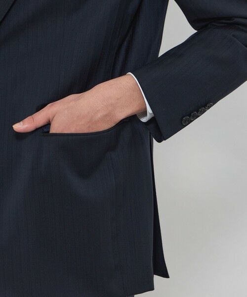 MACKINTOSH LONDON(MENS) / マッキントッシュ ロンドン メンズ セットアップ | 【OX BRIDGE】【LoroPiana/ロロ・ピアーナ】シャドーストライプスーツ | 詳細7