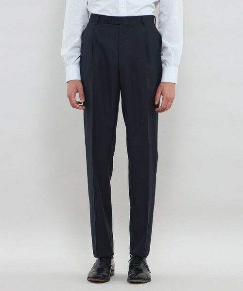 MACKINTOSH LONDON(MENS) / マッキントッシュ ロンドン メンズ セットアップ | 【OX BRIDGE】【LoroPiana/ロロ・ピアーナ】シャドーストライプスーツ | 詳細11