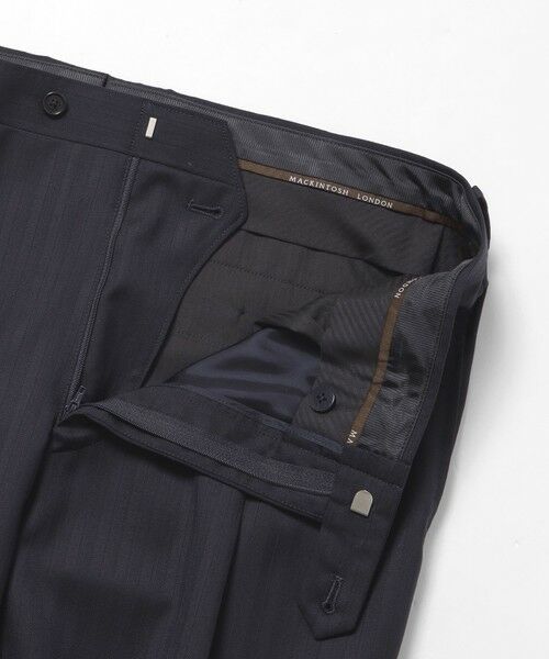 MACKINTOSH LONDON(MENS) / マッキントッシュ ロンドン メンズ セットアップ | 【OX BRIDGE】【LoroPiana/ロロ・ピアーナ】シャドーストライプスーツ | 詳細15