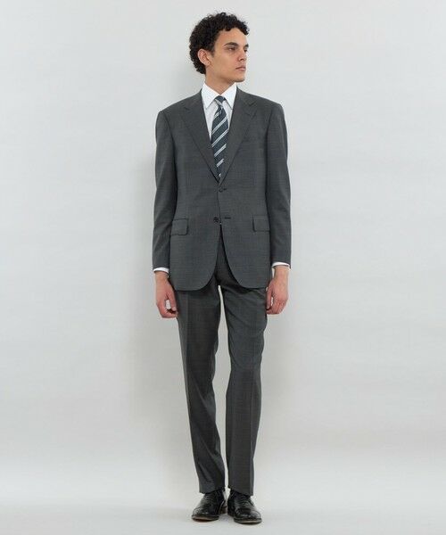 MACKINTOSH LONDON(MENS) / マッキントッシュ ロンドン メンズ セットアップ | 【OX BRIDGE】【LoroPiana/ロロ・ピアーナ】グレンチェックスーツ | 詳細1