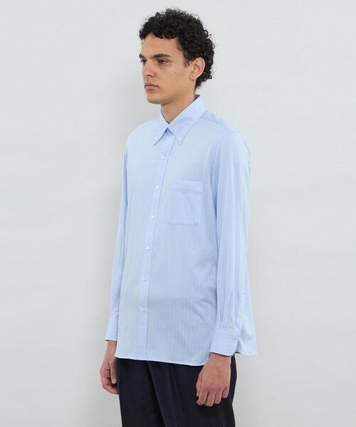 MACKINTOSH LONDON(MENS) / マッキントッシュ ロンドン メンズ シャツ・ブラウス | 【FLEX JERSEY】ドビージャカードジャージー ボタンダウンシャツ | 詳細6