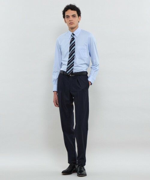 MACKINTOSH LONDON(MENS) / マッキントッシュ ロンドン メンズ シャツ・ブラウス | 【FLEX JERSEY】ドビージャカードジャージー ボタンダウンシャツ | 詳細1