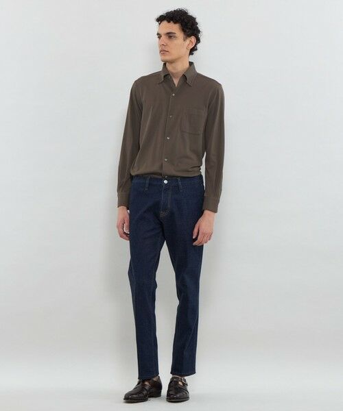 MACKINTOSH LONDON(MENS) / マッキントッシュ ロンドン メンズ シャツ・ブラウス | 【FLEX JERSEY】交編鹿の子ジャージー ワンピースカラーシャツ | 詳細6