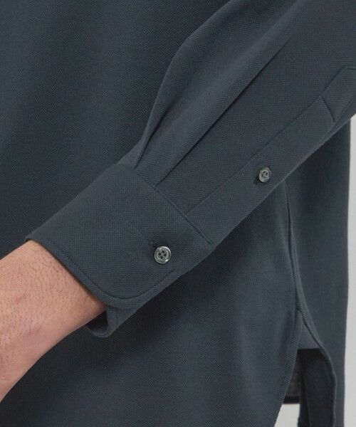 MACKINTOSH LONDON(MENS) / マッキントッシュ ロンドン メンズ シャツ・ブラウス | 【FLEX JERSEY】交編鹿の子ジャージー ワンピースカラーシャツ | 詳細12