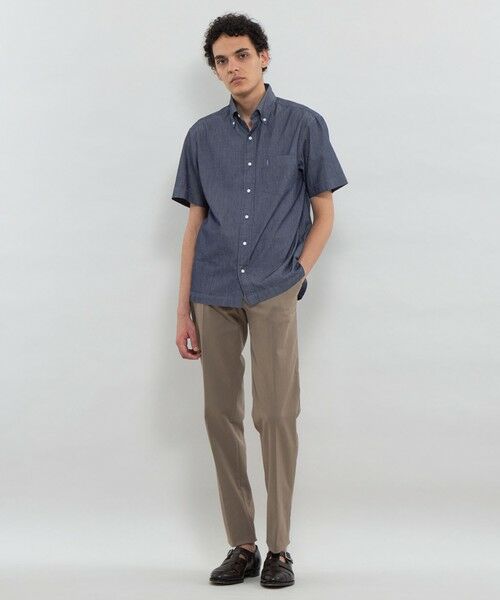 MACKINTOSH LONDON(MENS) / マッキントッシュ ロンドン メンズ シャツ・ブラウス | ノンツイストコットンデニムハーフボタンダウンシャツ | 詳細2