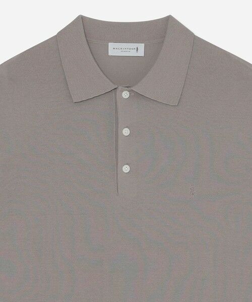 MACKINTOSH LONDON(MENS) / マッキントッシュ ロンドン 　メンズ ニット・セーター | 【MINERALTEX】ドレスニットポロシャツ | 詳細2