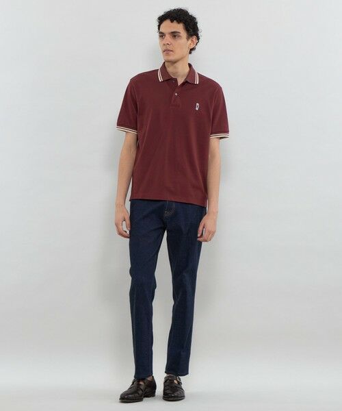 MACKINTOSH LONDON(MENS) / マッキントッシュ ロンドン メンズ カットソー | ワッペンラインポロシャツ | 詳細3