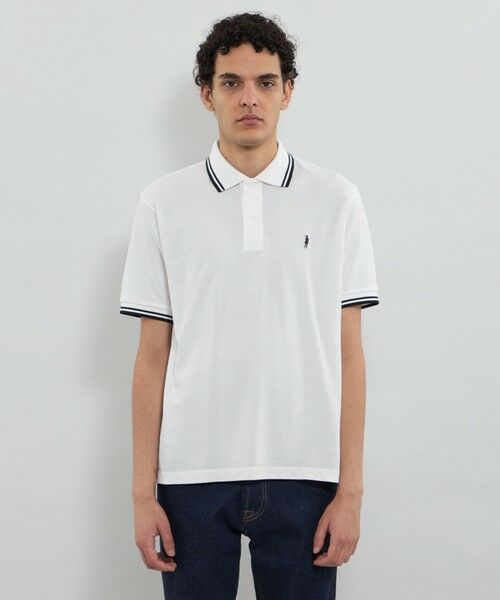 MACKINTOSH LONDON(MENS) / マッキントッシュ ロンドン メンズ カットソー | ワッペンラインポロシャツ | 詳細5