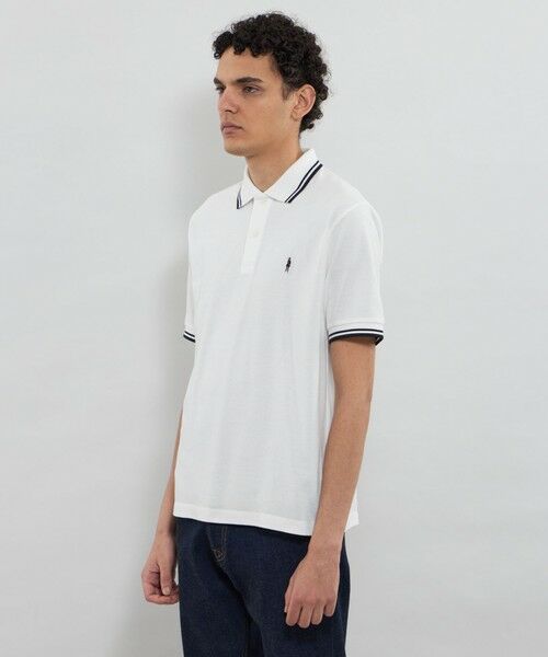 MACKINTOSH LONDON(MENS) / マッキントッシュ ロンドン メンズ カットソー | ワッペンラインポロシャツ | 詳細6