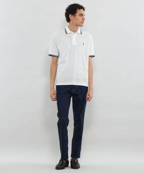 MACKINTOSH LONDON(MENS) / マッキントッシュ ロンドン メンズ カットソー | ワッペンラインポロシャツ | 詳細1
