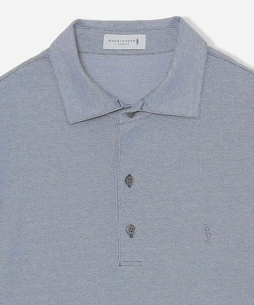 MACKINTOSH LONDON(MENS) / マッキントッシュ ロンドン 　メンズ カットソー | 【WEB・一部店舗限定】コットンCOOLMAX鹿の子ポロシャツ | 詳細2