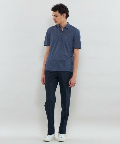 MACKINTOSH LONDON(MENS) / マッキントッシュ ロンドン 　メンズ カットソー | バーズアイ鹿の子ポロシャツ | 詳細3